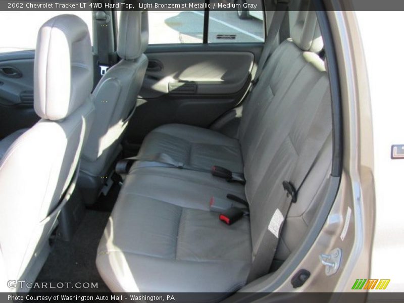 Light Bronzemist Metallic / Medium Gray 2002 Chevrolet Tracker LT 4WD Hard Top