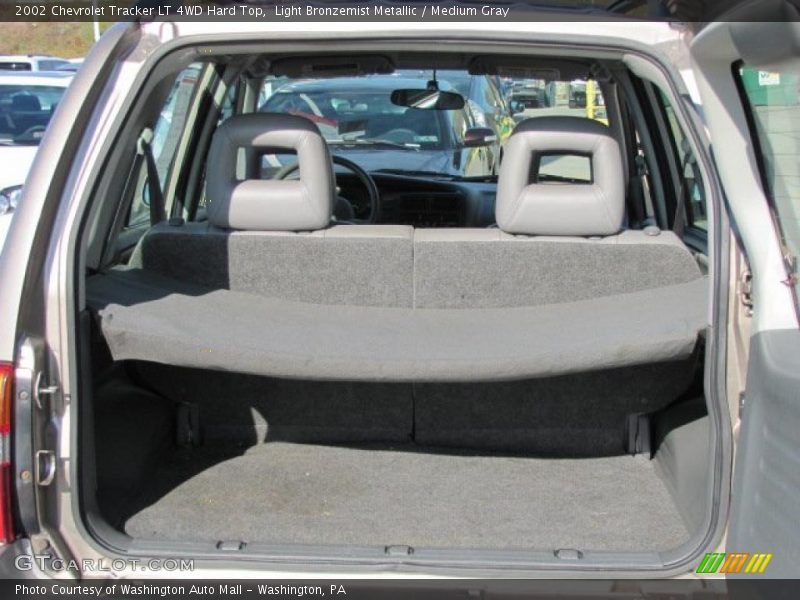  2002 Tracker LT 4WD Hard Top Trunk