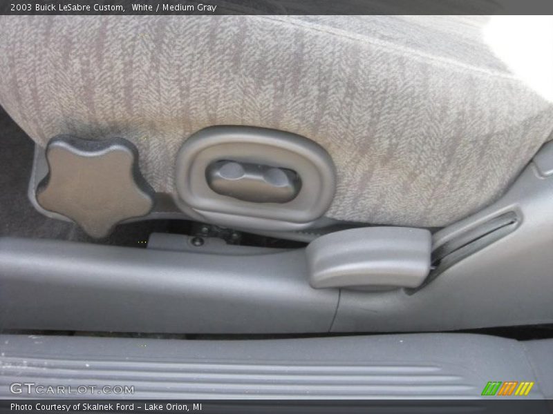 White / Medium Gray 2003 Buick LeSabre Custom
