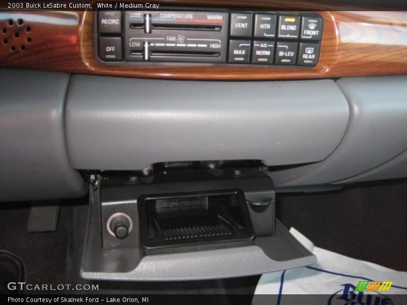 White / Medium Gray 2003 Buick LeSabre Custom