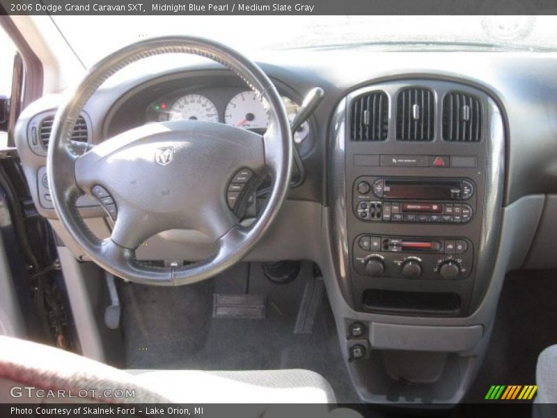 Midnight Blue Pearl / Medium Slate Gray 2006 Dodge Grand Caravan SXT