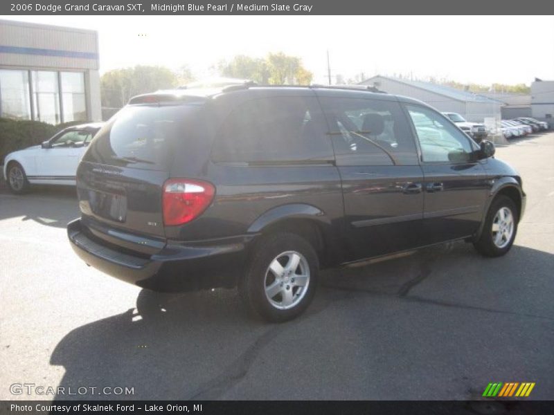 Midnight Blue Pearl / Medium Slate Gray 2006 Dodge Grand Caravan SXT
