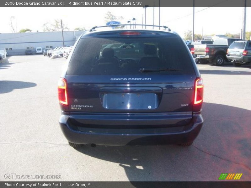 Midnight Blue Pearl / Medium Slate Gray 2006 Dodge Grand Caravan SXT