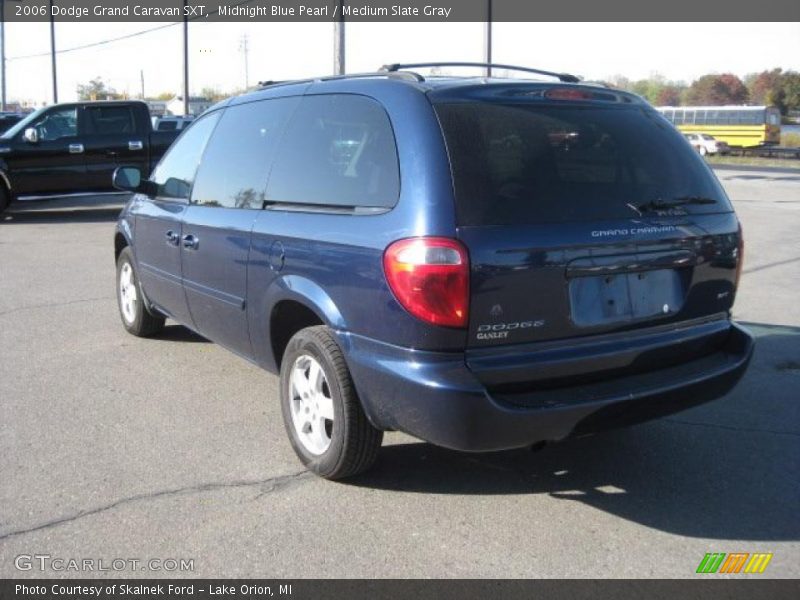 Midnight Blue Pearl / Medium Slate Gray 2006 Dodge Grand Caravan SXT