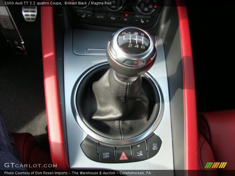  2009 TT 3.2 quattro Coupe 6 Speed Manual Shifter