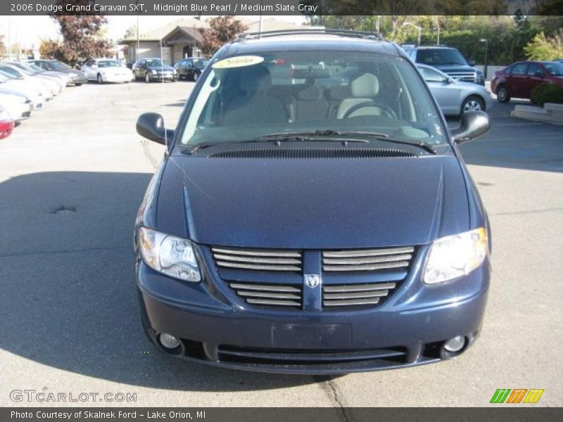 Midnight Blue Pearl / Medium Slate Gray 2006 Dodge Grand Caravan SXT