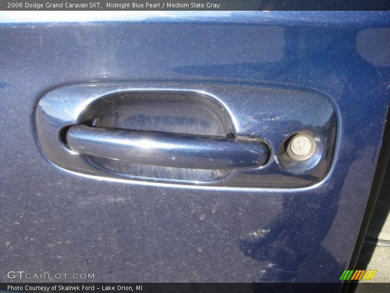 Midnight Blue Pearl / Medium Slate Gray 2006 Dodge Grand Caravan SXT