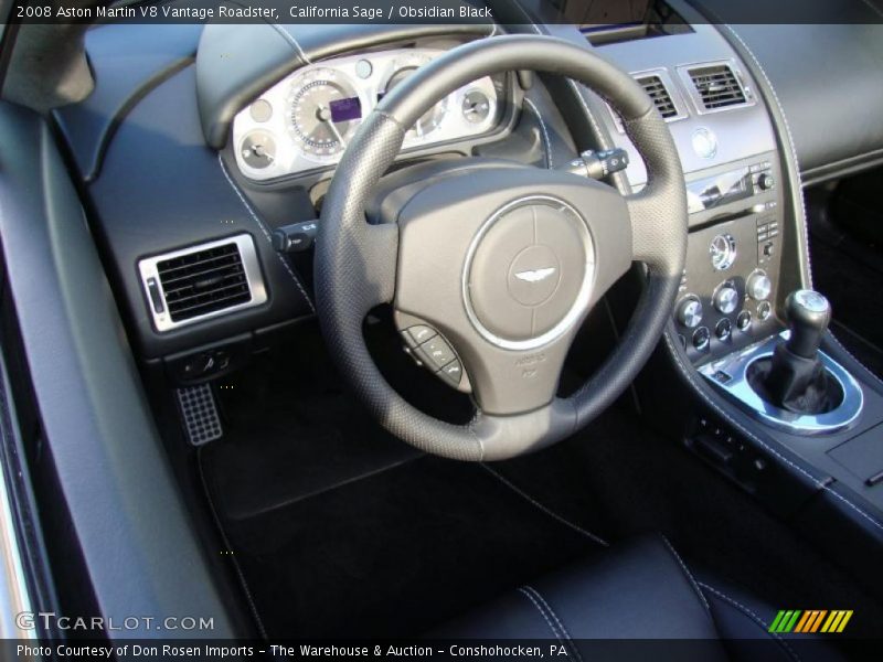 2008 V8 Vantage Roadster Steering Wheel