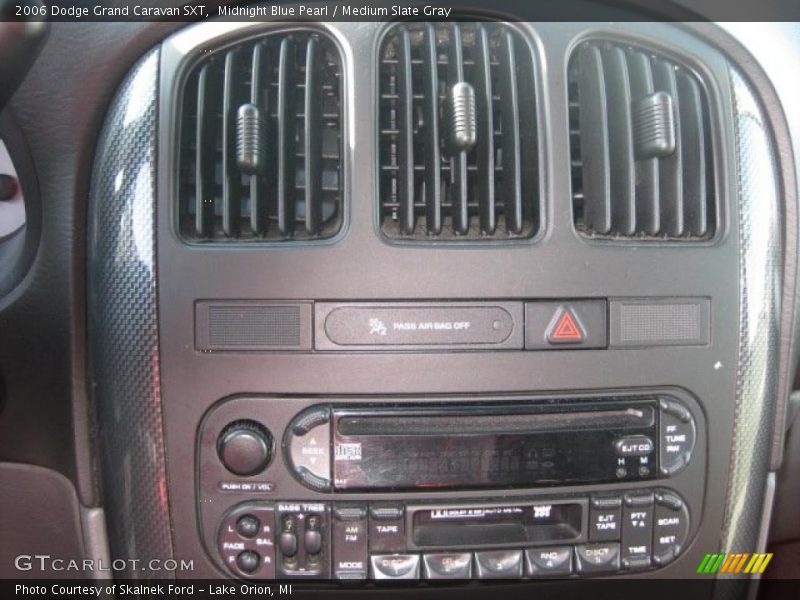 Midnight Blue Pearl / Medium Slate Gray 2006 Dodge Grand Caravan SXT
