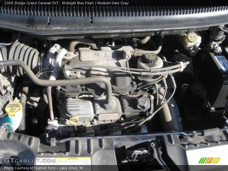 Midnight Blue Pearl / Medium Slate Gray 2006 Dodge Grand Caravan SXT