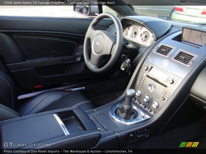 Dashboard of 2008 V8 Vantage Roadster