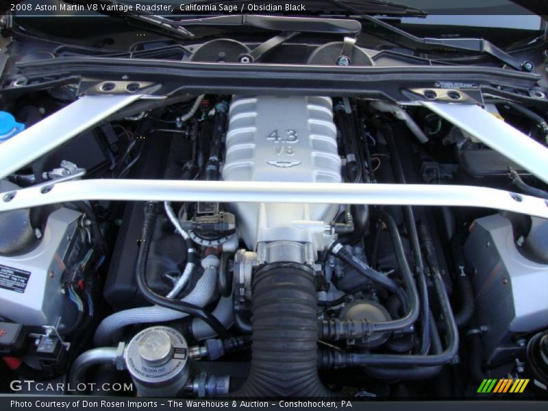  2008 V8 Vantage Roadster Engine - 4.3 Liter DOHC 32V VVT V8