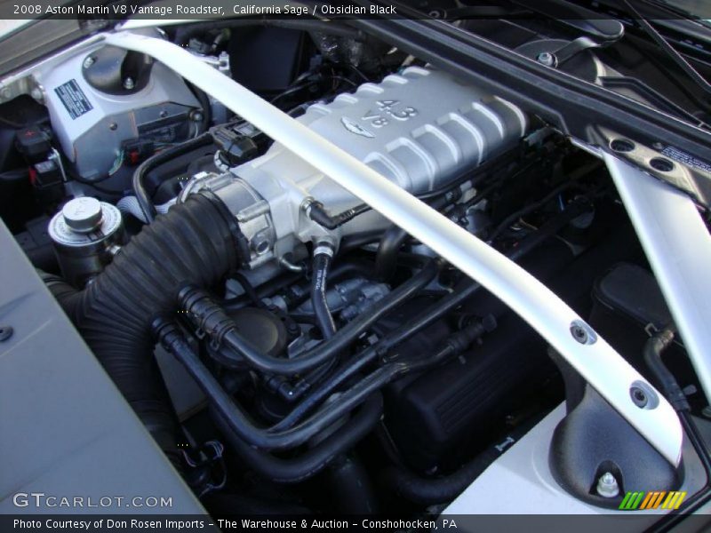  2008 V8 Vantage Roadster Engine - 4.3 Liter DOHC 32V VVT V8