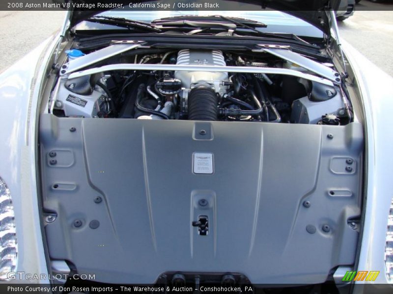  2008 V8 Vantage Roadster Engine - 4.3 Liter DOHC 32V VVT V8