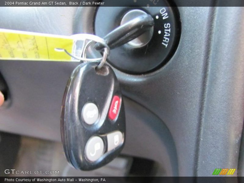 Black / Dark Pewter 2004 Pontiac Grand Am GT Sedan