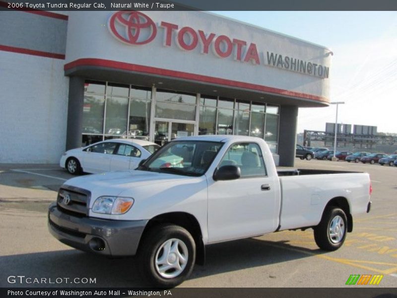 Natural White / Taupe 2006 Toyota Tundra Regular Cab