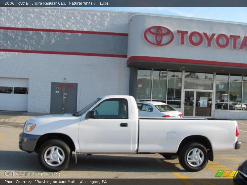 Natural White / Taupe 2006 Toyota Tundra Regular Cab
