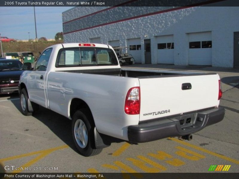 Natural White / Taupe 2006 Toyota Tundra Regular Cab