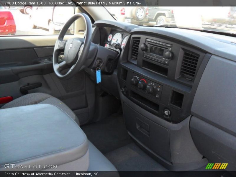  2008 Ram 1500 TRX Quad Cab Medium Slate Gray Interior