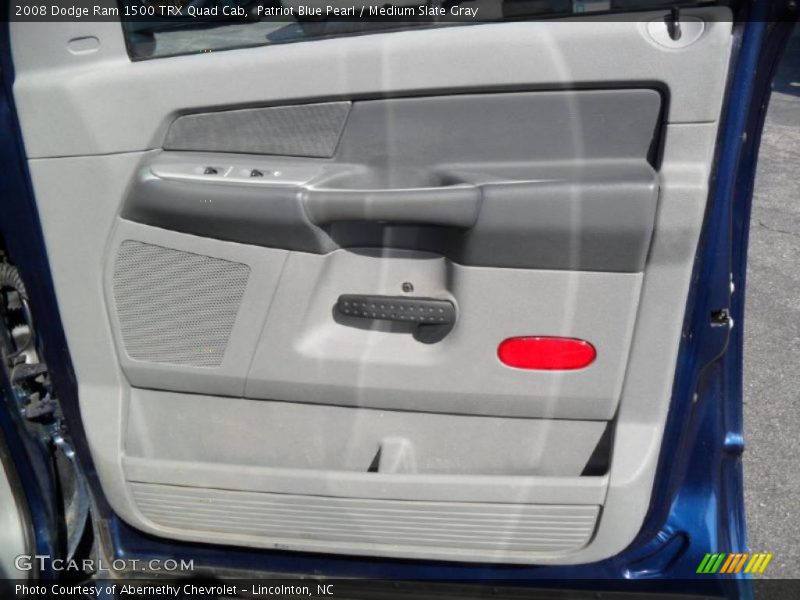 Patriot Blue Pearl / Medium Slate Gray 2008 Dodge Ram 1500 TRX Quad Cab