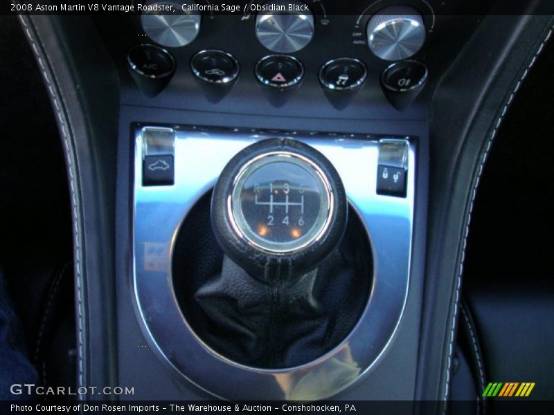  2008 V8 Vantage Roadster 6 Speed Manual Shifter