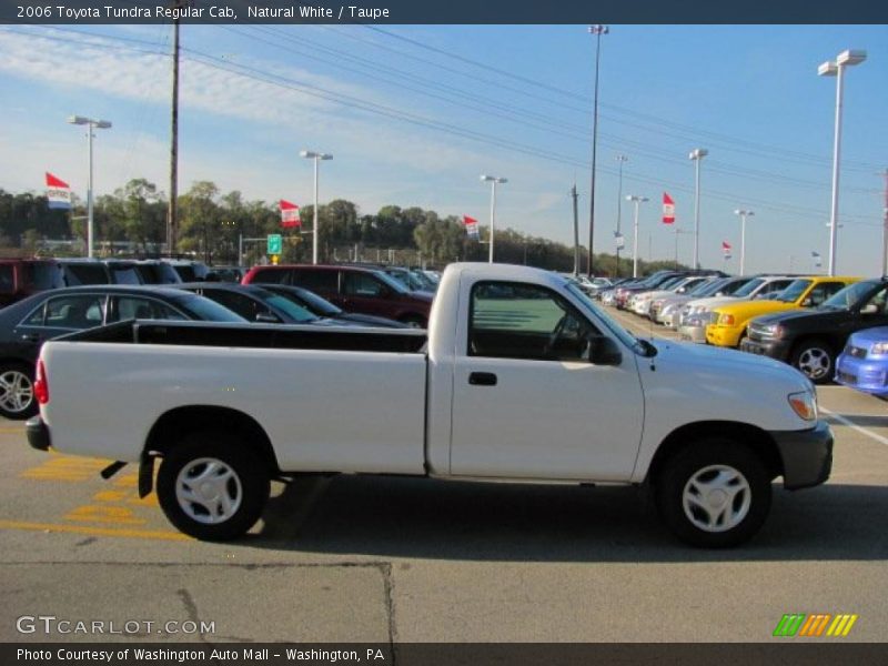 Natural White / Taupe 2006 Toyota Tundra Regular Cab