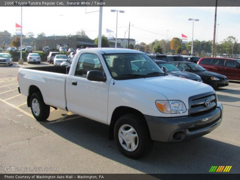 Natural White / Taupe 2006 Toyota Tundra Regular Cab