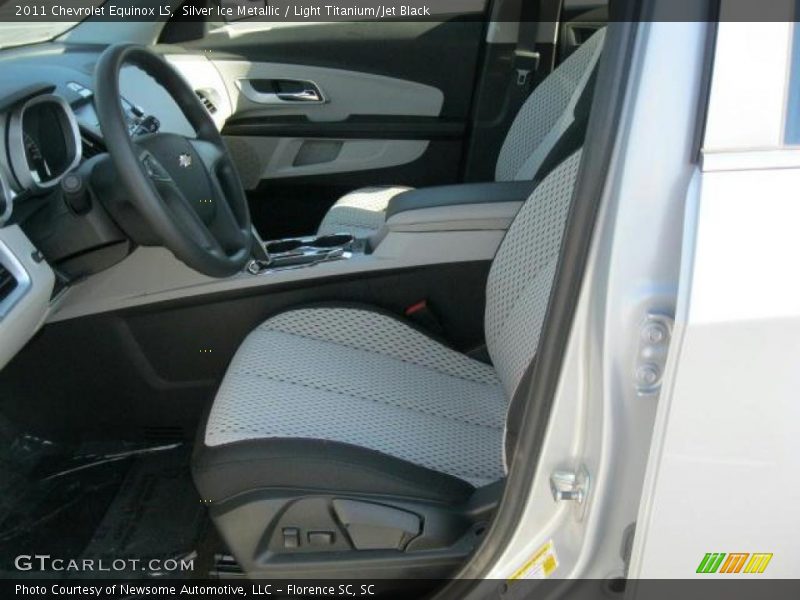  2011 Equinox LS Light Titanium/Jet Black Interior
