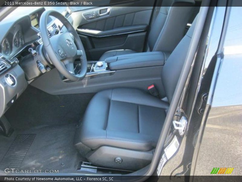  2011 E 350 Sedan Black Interior