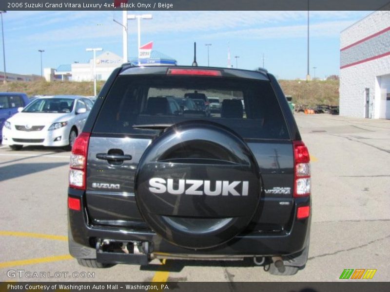 Black Onyx / Beige 2006 Suzuki Grand Vitara Luxury 4x4