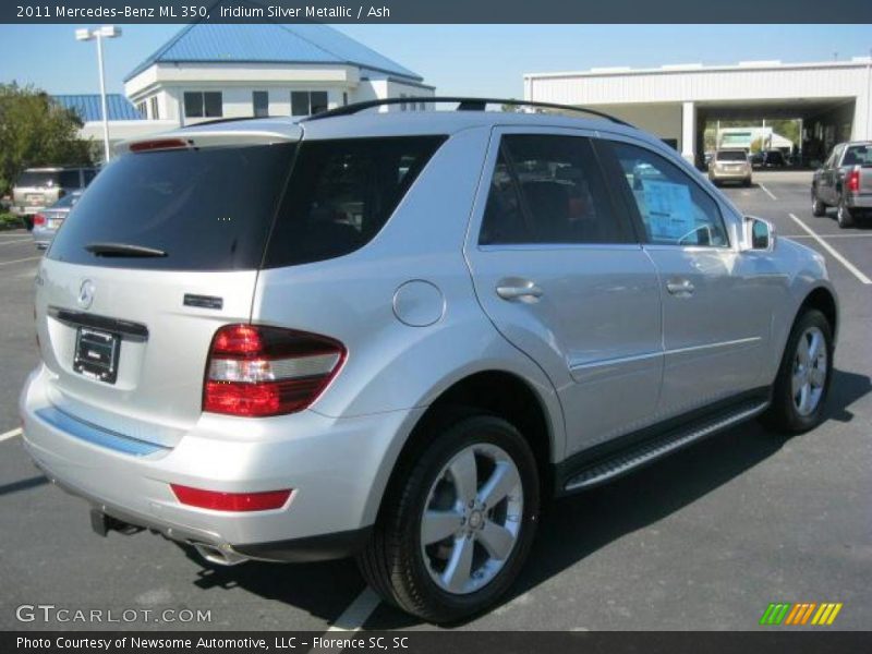Iridium Silver Metallic / Ash 2011 Mercedes-Benz ML 350