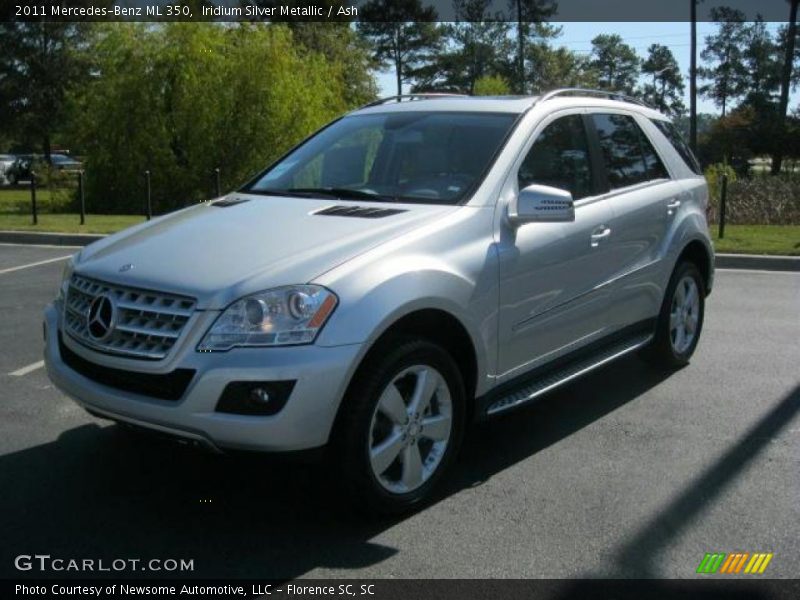Iridium Silver Metallic / Ash 2011 Mercedes-Benz ML 350