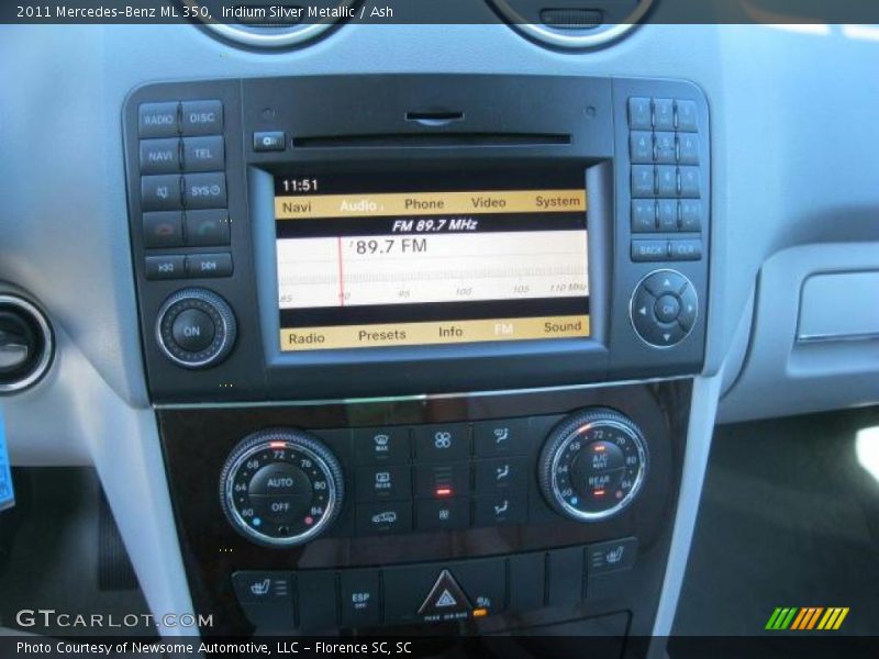 Controls of 2011 ML 350