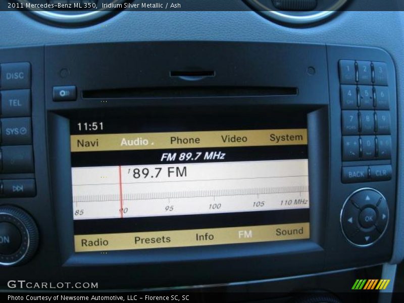 Controls of 2011 ML 350