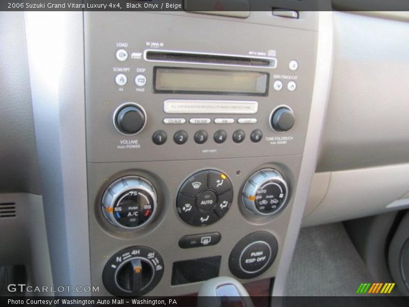 Black Onyx / Beige 2006 Suzuki Grand Vitara Luxury 4x4