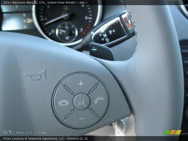 Iridium Silver Metallic / Ash 2011 Mercedes-Benz ML 350