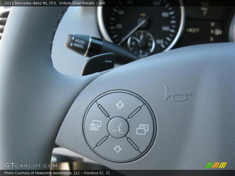 Iridium Silver Metallic / Ash 2011 Mercedes-Benz ML 350