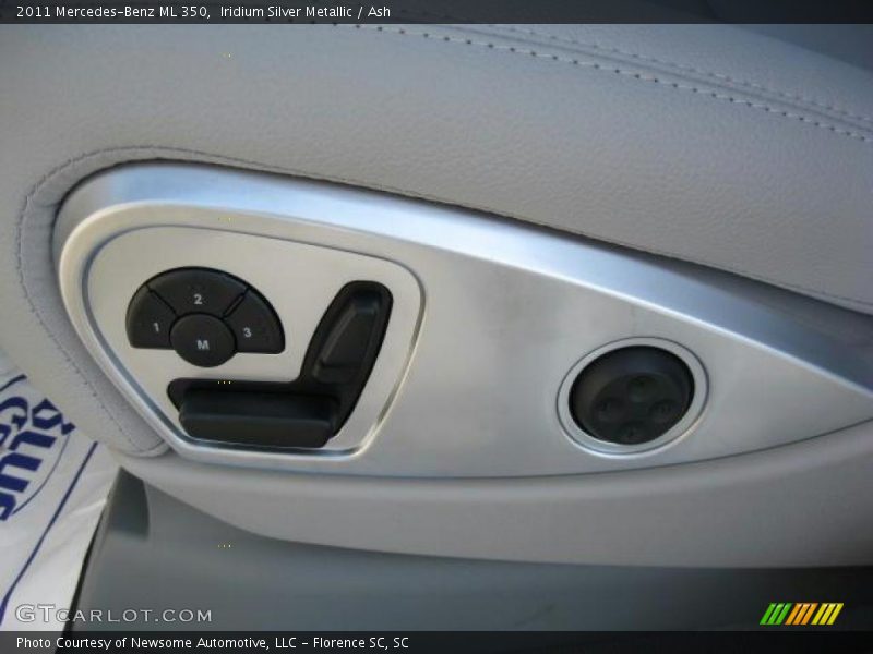 Iridium Silver Metallic / Ash 2011 Mercedes-Benz ML 350