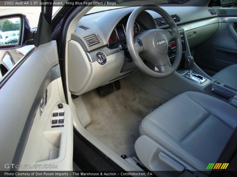 Beige Interior - 2002 A4 1.8T quattro Avant 