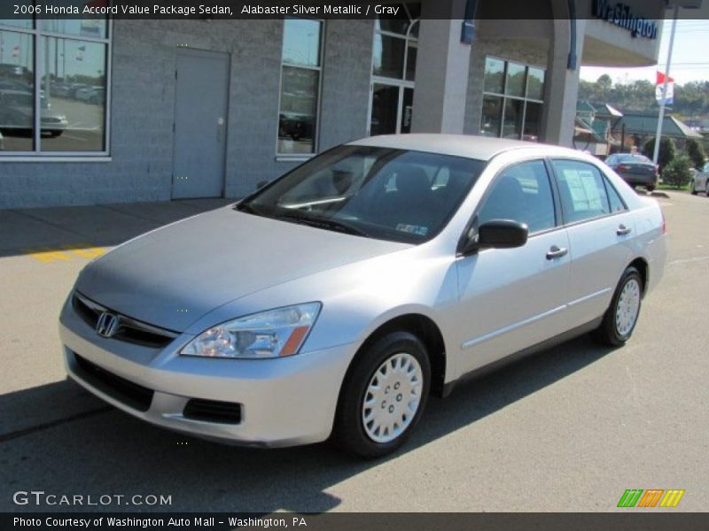 Front 3/4 View of 2006 Accord Value Package Sedan