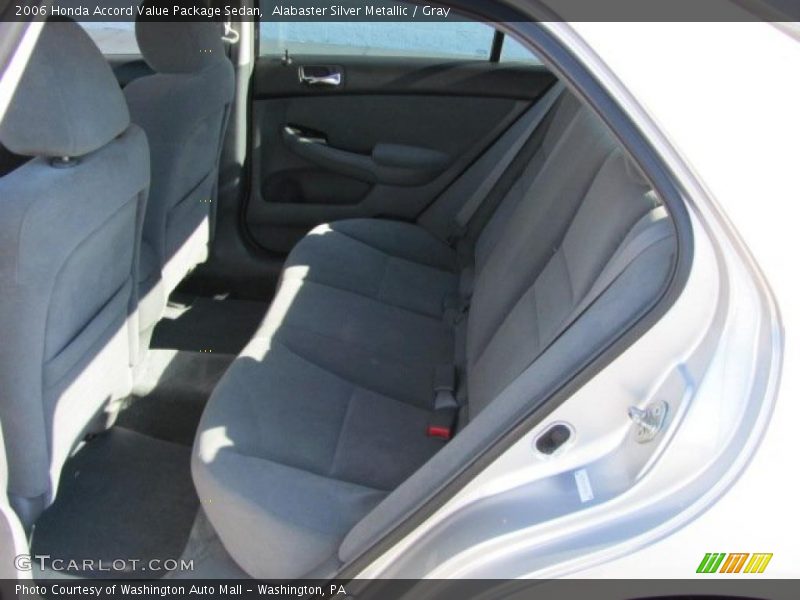 Alabaster Silver Metallic / Gray 2006 Honda Accord Value Package Sedan