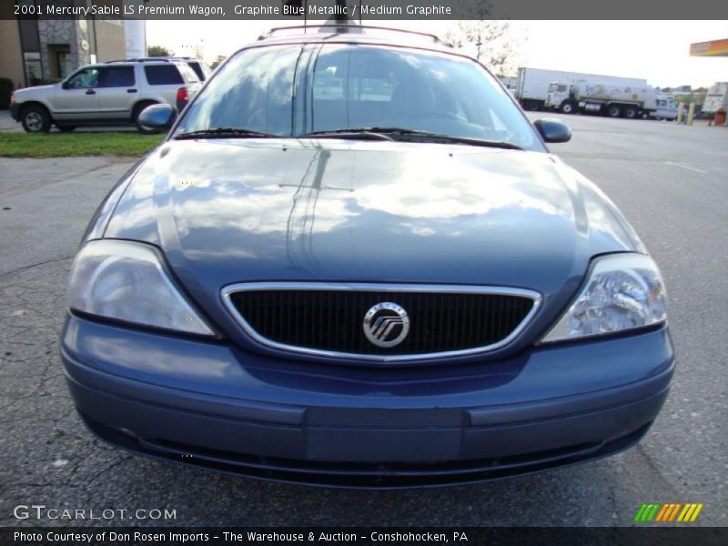 Graphite Blue Metallic / Medium Graphite 2001 Mercury Sable LS Premium Wagon