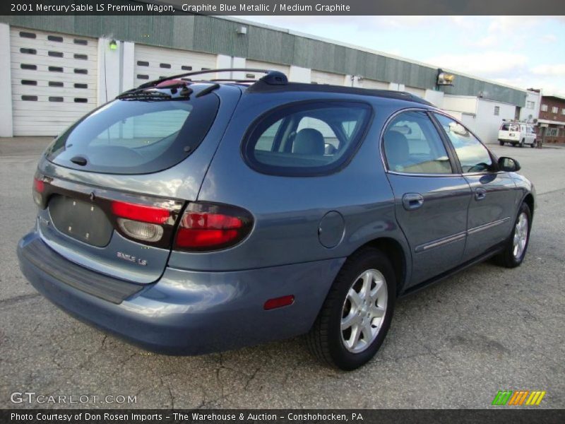 Graphite Blue Metallic / Medium Graphite 2001 Mercury Sable LS Premium Wagon