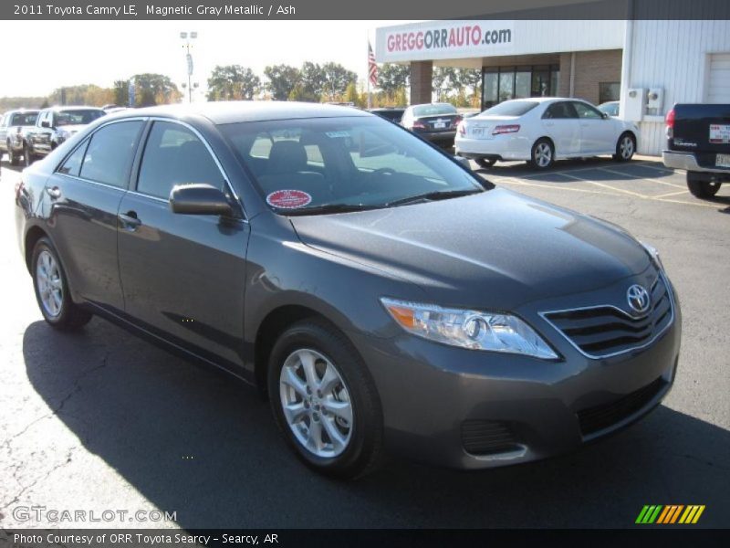 Magnetic Gray Metallic / Ash 2011 Toyota Camry LE
