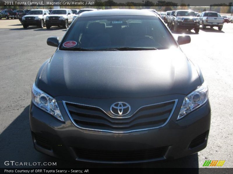 Magnetic Gray Metallic / Ash 2011 Toyota Camry LE