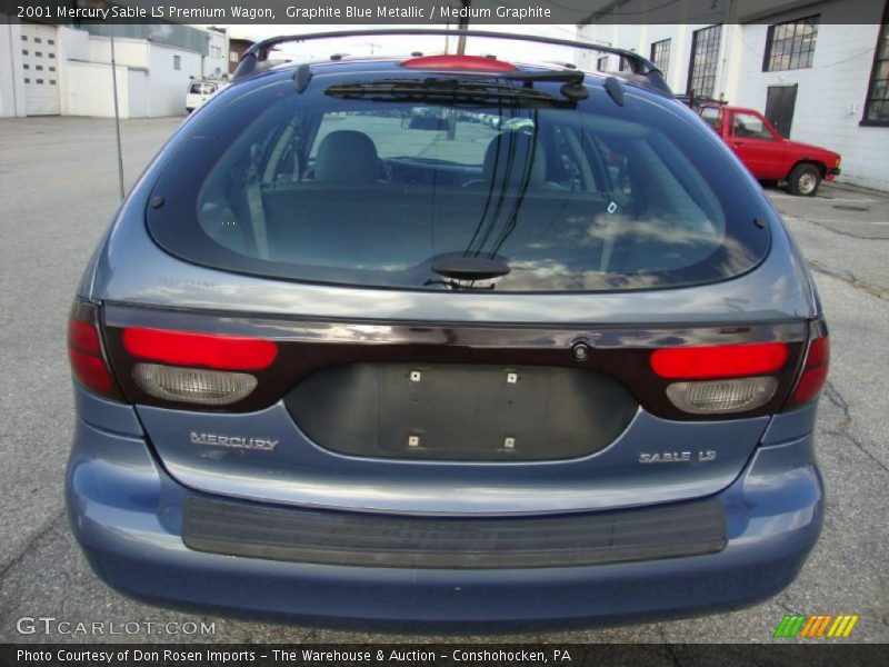 Graphite Blue Metallic / Medium Graphite 2001 Mercury Sable LS Premium Wagon