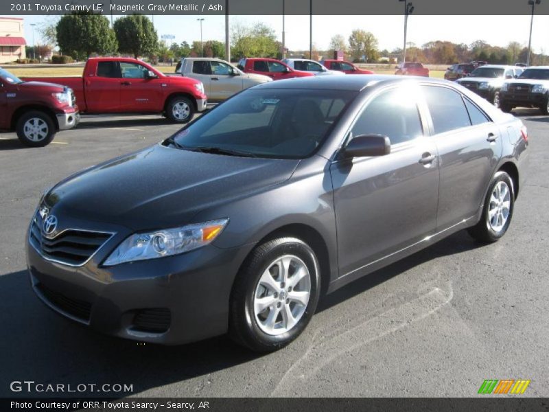 Magnetic Gray Metallic / Ash 2011 Toyota Camry LE