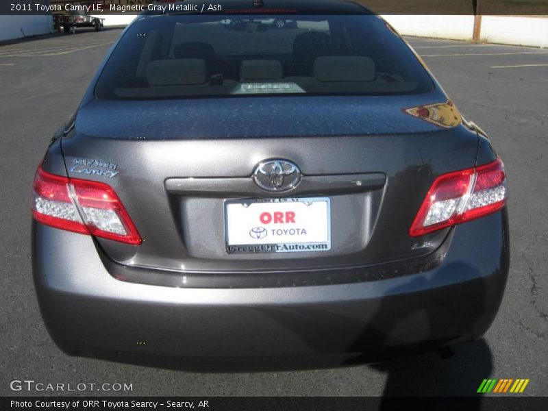 Magnetic Gray Metallic / Ash 2011 Toyota Camry LE
