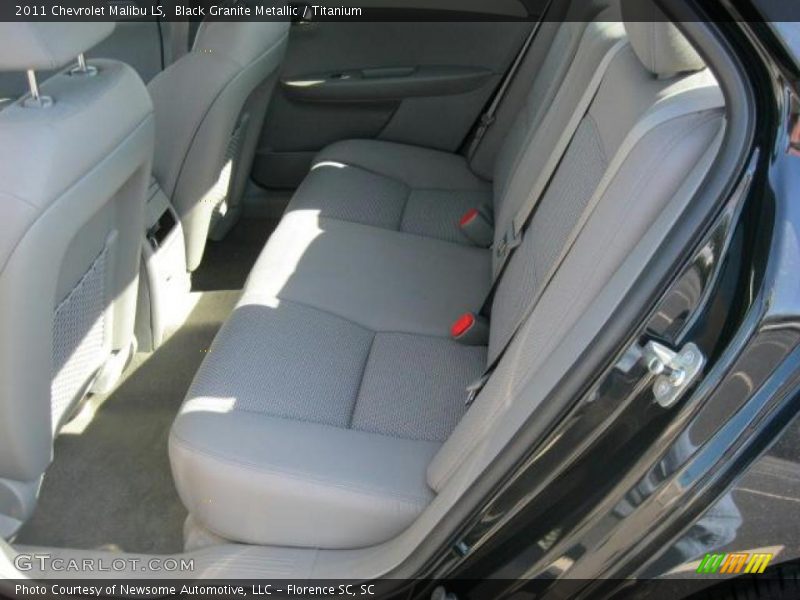 Black Granite Metallic / Titanium 2011 Chevrolet Malibu LS