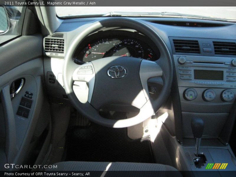 Magnetic Gray Metallic / Ash 2011 Toyota Camry LE